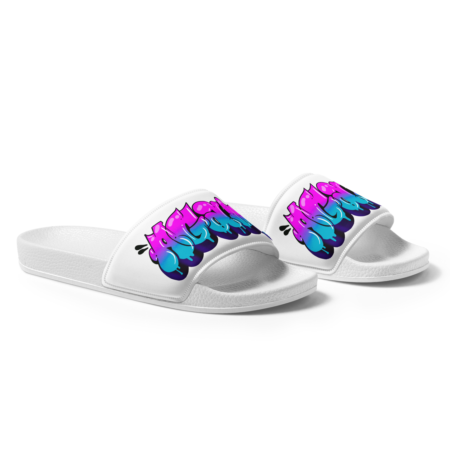 "AGANA BUBBLE DRIP" Women's Slides